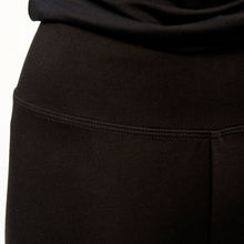 Charger l&#39;image dans la galerie, Legging - Pantalon en tricot Ponte de Roma - Noir
