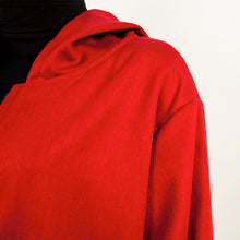 Load image into Gallery viewer, Manteau en laine de mérinos - Rouge
