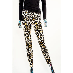 Legging - Pantalon de sport - Motif léopard
